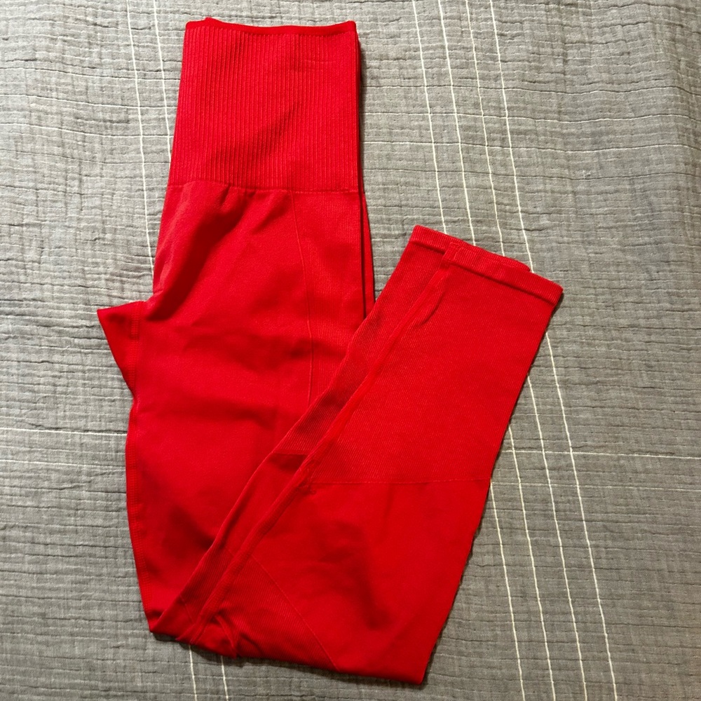 Thirdlove Red Flex Seamless Compression Workout L… - image 1